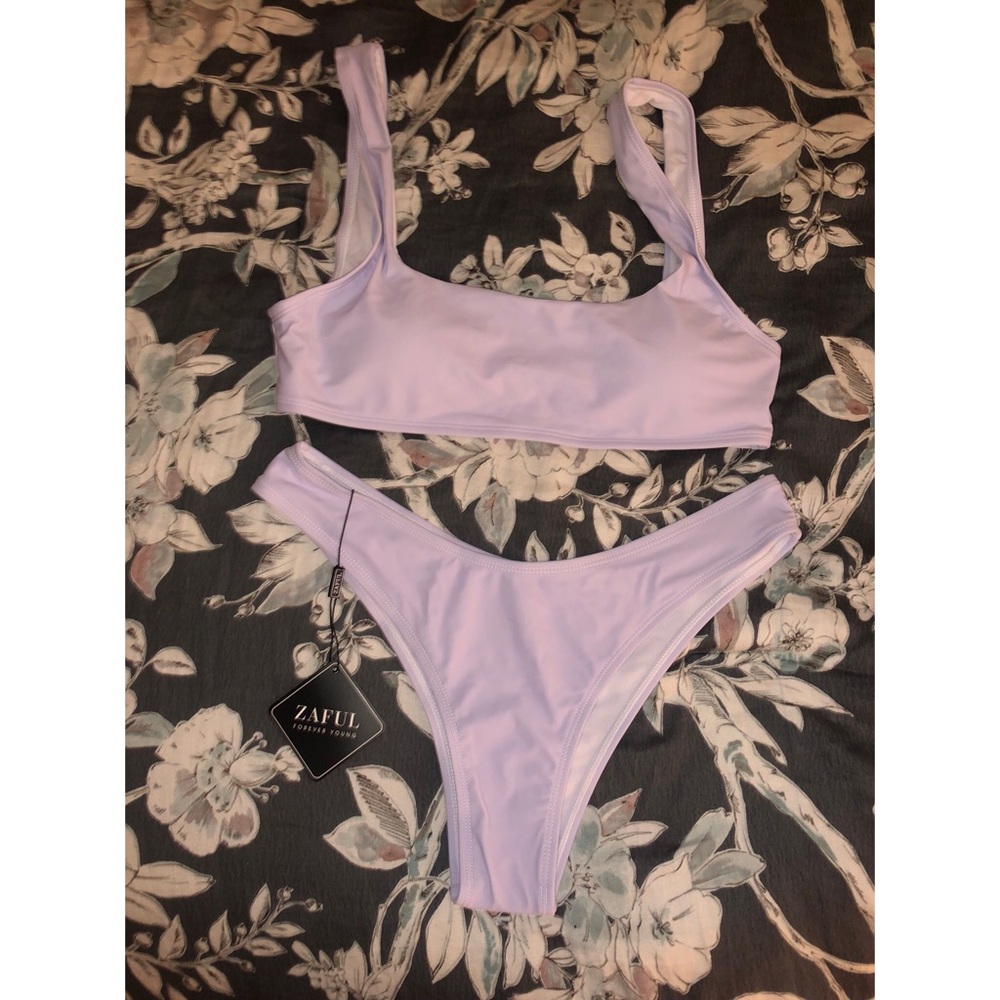 Lavender Zaful Bikini